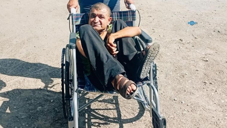 Perre Offroad Kulübü’nden 5 engelli vatandaşa tekerlekli sandalye desteği