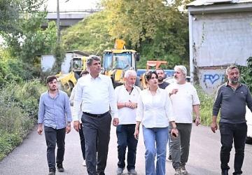 Başkan Kocaman Asfalt Çalışmalarını Yerinde İnceledi