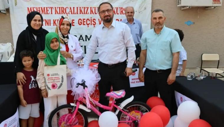 Mehmet Kırçalı Kur'an Kursu'nda yaz dönemi kapanış programı düzenlendi