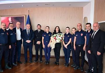 Başkan Çerçioğlu İtfaiye Haftası'nı Kutladı