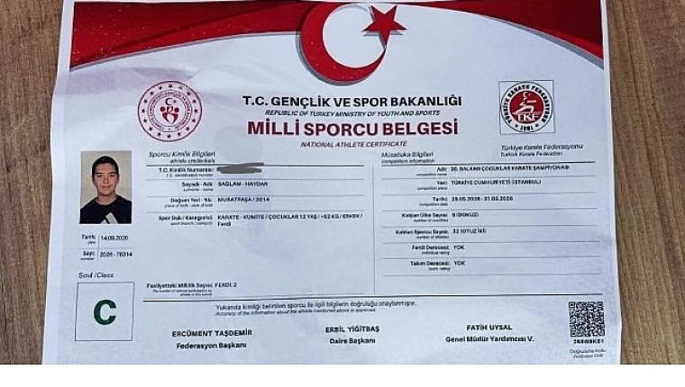 Kemer Belediyesi Karate Takımından milli gurur