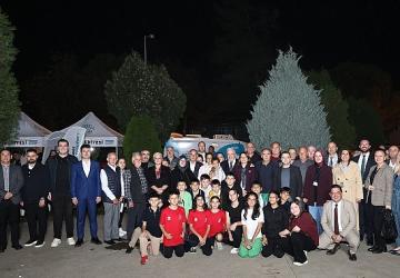 Başkan Şadi Özdemir Akçalar'da vatandaşlarla buluştu