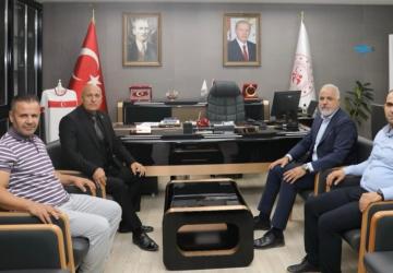 Adıyaman Barosu Başkanı Bilal Doğan’dan Hüseyin Elüstü’ye ziyaret