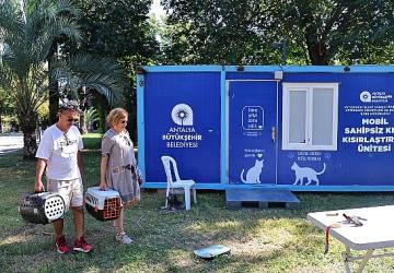 Büyükşehir Belediyesi'nin hayvan dostu çalışmaları sürüyor