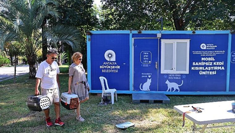 Büyükşehir Belediyesi'nin hayvan dostu çalışmaları sürüyor