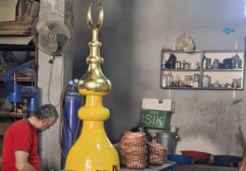 Kahta’dan Rize’ye altın varak: Recep Tayyip Erdoğan Camii’nin süslemelerinde kullanılacak