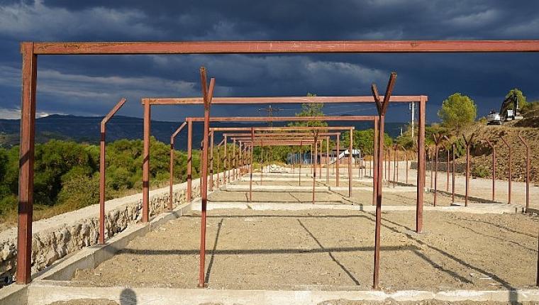 Yeni Hayvan Bakımevi, Rehabilitasyon Merkezi ve Doğal Yaşam Alanı'nın inşası tüm hızıyla devam ediyor