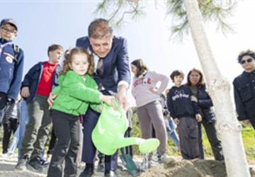 İzmir'de hafriyat toprağına doğa dostu yönetim