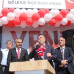 YENİ Parti Gölbaşı İlçe Başkanlığı açıldı: Belediye Başkanları Yıldırım ve Arıcı’ya rozet takıldı - Videolu Haber
