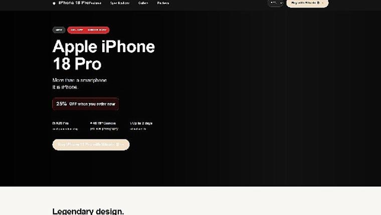 Kaspersky uyardı: Dolandırıcılar sahte kampanya ve sitelerle iPhone 18 heyecanını fırsata çeviriyor