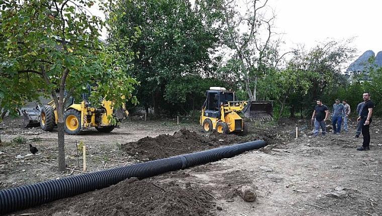 Kemer'e yeni parklar kazandırılıyor