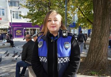 İşgal denetimine kadın eli değdi!