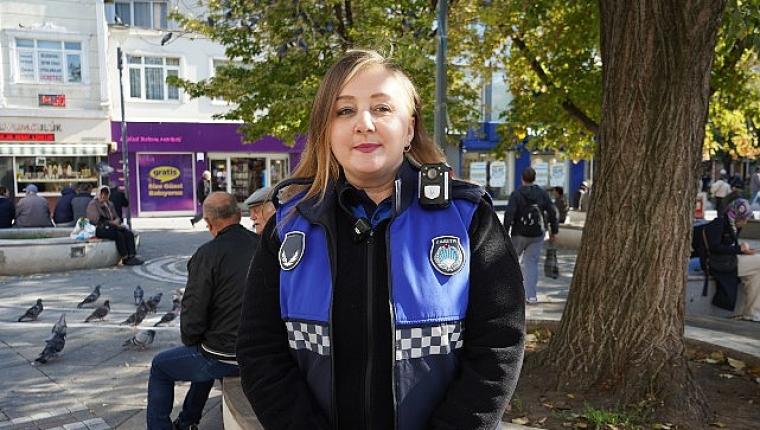 İşgal denetimine kadın eli değdi!