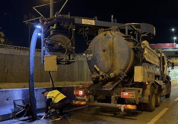 ASAT altgeçitlerde gece mesaisine devam ediyor