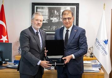 Norveç Krallığı Türkiye Büyükelçisi Gaarder'dan Başkan Tugay'a ziyaret