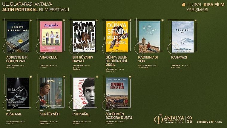 Antalya Altın Portakal Film Festivali'nde Ulusal Kısa Film'de Yarışacak Filmler Açıklandı!