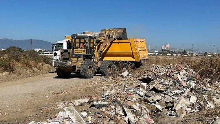 Burhaniye Belediyesi'nden Kaçak Moloz Dökümüne Sıkı Denetim