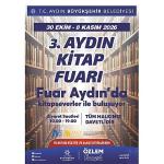 3. Aydın Kitap Fuarı, Fuar Aydın'da Başlıyor