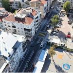 Beş okulun kullandığı sokağa Konak Belediyesi'nden güvenli dokunuş
