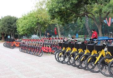 İstanbul'un yeni paylaşımlı bisiklet modeli tanıtıldı