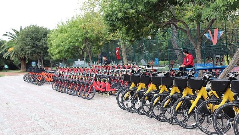 İstanbul'un yeni paylaşımlı bisiklet modeli tanıtıldı