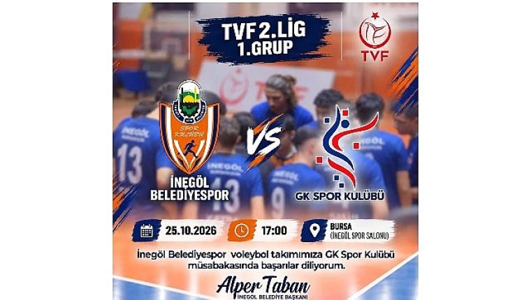 İnegöl Belediyespor Filede Güner Karakaya'yı Konuk Ediyor