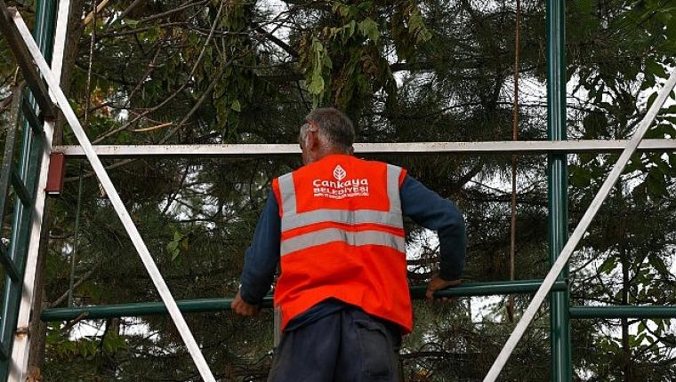 Çankaya'da parklar yenileniyor