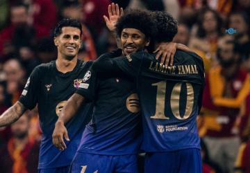 Galatasaray, Barcelona karşısında ikinci yarıda dağıldı: 1-4