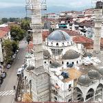 Kuruçeşme Merkez Camii'nde siluet ortaya çıkıyor