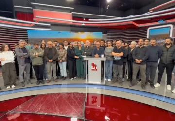 Halk TV Genel Yayın Yönetmeni Suat Toktaş ve çalışanlardan veda: Gazetecilik bitmez - Videolu Haber