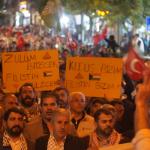 ADIYAMAN (PERRE) - (Murat KAYIŞ/Musa GÜRBÜZ) - Aksa Tufanı'nın üçüncü yılı dolayısıyla Adıyaman Filistin Dayanışma Platformu tarafından düzenlenen yürüyüşe binlerce kişi katıldı.