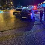 ADIYAMAN (PERRE) - (Ömer Faruk YILMAZ) - Kahta-Diyarbakır yolu üzerindeki Hastane Kavşağı'nda iki otomobilin çarpışması sonucu meydana gelen trafik kazasında 1 kişi hafif yaralandı.