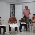 ADIYAMAN (PERRE) - (Şeriban ÖZÇAKMAK) - Adıyaman Belediyesi Kültür ve Eğitim Merkezi'nde yaz kursları kapsamında düzenlenen resim eğitimleri, çocuklarla anne ve babaları aynı atölyede buluşturuyor.