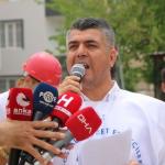 ADIYAMAN (PERRE) - (Murat KAYIŞ) - SES Adıyaman Şubesi Eş Başkanı İbrahim Halil Aydın, kamu emekçilerinin Temmuz ayı zamlı maaşlarının hesaplara yatırılmasının ardından yaptığı açıklamada, maaş artışlarının yaşamda gerçe...