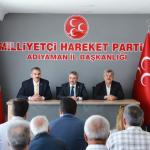 ADIYAMAN (PERRE) - (Berfin GÜRBÜZ) - AK Parti Teşkilat Başkan Yardımcısı ve Adıyaman Milletvekili Mustafa Alkayış, Adıyaman temasları kapsamında MHP Adıyaman İl Başkanı Ali Önat ile Saadet Partisi Adıyaman İl Başkanı Haş...