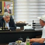 ADIYAMAN (PERRE) - Şeriban ÖZÇAKMAK - Kahta Belediye Başkanı Mehmet Can Hallaç, "Halk Buluşmaları" kapsamında vatandaşlarla bir araya gelerek talep, öneri ve beklentilerini dinledi.