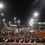 ADIYAMAN (PERRE) - (Murat KAYIŞ/Musa GÜRBÜZ) - Aksa Tufanı'nın üçüncü yılı dolayısıyla Adıyaman Filistin Dayanışma Platformu tarafından düzenlenen yürüyüşe binlerce kişi katıldı.