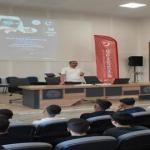 ADIYAMAN (PERRE) - Şeriban ÖZÇAKMAK - Adıyaman Üniversitesi Bilim İletişimi Ofisi tarafından Bilim Kafe Buluşmaları kapsamında Besni Merinos Ali Erdemoğlu Fen Lisesi'nde düzenlenen söyleşide, yapay zekâ teknolojilerindek...