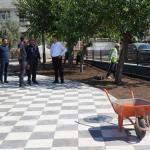 ADIYAMAN (PERRE) - Şeriban ÖZÇAKMAK - Denizli Büyükşehir Belediyesi'nin destekleriyle Adıyaman'ın Karapınar Mahallesi'nde yapımı devam eden 3 bin 500 metrekarelik park projesinde sona gelindi.