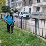 ADIYAMAN (PERRE) - (Berfin GÜRBÜZ) - Adıyaman Belediyesi Park ve Bahçeler Müdürlüğü ekipleri, kent genelindeki park ve yeşil alanlarda bakım ve temizlik çalışmalarını sürdürüyor.