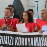 ADIYAMAN (PERRE) - (Şeriban ÖZÇAKMAK) - Eğitim-İş Adıyaman Şubesi, Manisa'nın Turgutlu ilçesinde İnci Üzmez Mesleki ve Teknik Anadolu Lisesi yakınında meydana gelen ve 11 öğrencinin yaralandığı silahlı saldırının ardında...
