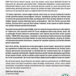 ANKARA (PERRE) - (Murat KAYIŞ) - DEM Parti İmralı Heyeti, PKK lideri Abdullah Öcalan ile İmralı Adası'nda gerçekleştirilen görüşmenin ardından yazılı açıklama yaptı.