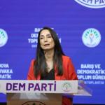 ANKARA (PERRE) - (Murat KAYIŞ) - DEM Parti Eş Genel Başkanı Tülay Hatimoğulları, PKK'nin silah yakma töreninin yıl dönümüne ilişkin değerlendirmelerde bulundu.