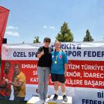 ADIYAMAN (PERRE) - (Emrah PARLAR) - Konya'da yaklaşık 900 sporcunun katılımıyla düzenlenen Otizm, Down Sendromu ve Mental Türkiye Atletizm Şampiyonası'nda Adıyamanlı özel sporcular, üç Türkiye şampiyonluğu ve iki Türkiye...