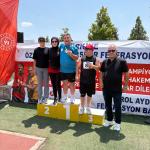 ADIYAMAN (PERRE) - (Emrah PARLAR) - Konya'da yaklaşık 900 sporcunun katılımıyla düzenlenen Otizm, Down Sendromu ve Mental Türkiye Atletizm Şampiyonası'nda Adıyamanlı özel sporcular, üç Türkiye şampiyonluğu ve iki Türkiye...