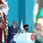 MUŞ (PERRE) - (Berfin GÜRBÜZ) - Cumhurbaşkanı Recep Tayyip Erdoğan, Malazgirt Zaferi'nin 955'inci yıl dönümü dolayısıyla düzenlenen 1071 Anma Programı'nda yaptığı konuşmada, Türkiye'nin bölgedeki politikalarına ve Terörs...
