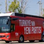 ANKARA (PERRE) - (Şeriban ÖZÇAKMAK) - YENİ Parti'nin yurt gezilerinde kullanılacak ilk parti otobüsü hazırlandı.