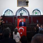 ANKARA (PERRE) - (Şeriban ÖZÇAKMAK) - YENİ Parti'nin kuruluş dilekçesinin İçişleri Bakanlığı'na verilmesinin ardından Manisa Milletvekili Özgür Özel, beraberindeki milletvekilleriyle Hacı Bayram-ı Veli Camii'nde cuma nam...