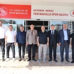 ADIYAMAN (PERRE) - AK Parti Adıyaman Milletvekili Resul Kurt ve İl Genel Meclis Başkanı Mehmet Kılınç, Gençlik ve Spor İl Müdürü Hüseyin Elüstü'nü ziyaret ederek gençlik ve spor alanındaki çalışmalar ile projeleri değerl...