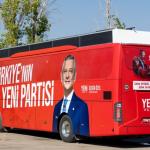 ANKARA (PERRE) - (Şeriban ÖZÇAKMAK) - YENİ Parti'nin yurt gezilerinde kullanılacak ilk parti otobüsü hazırlandı.